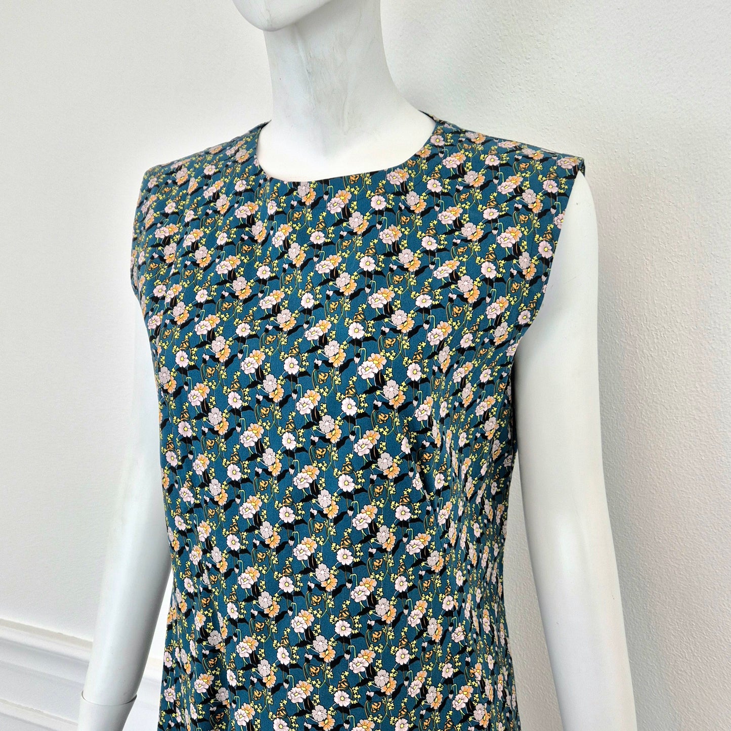 Marni | Abito asimmetrico in cotone