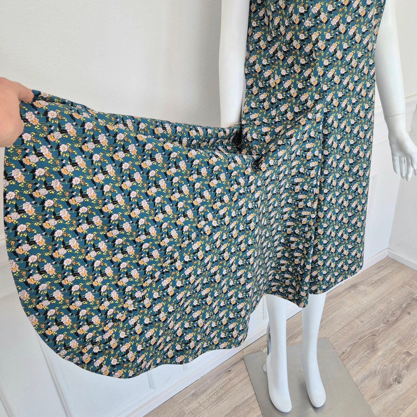Marni | Abito asimmetrico in cotone