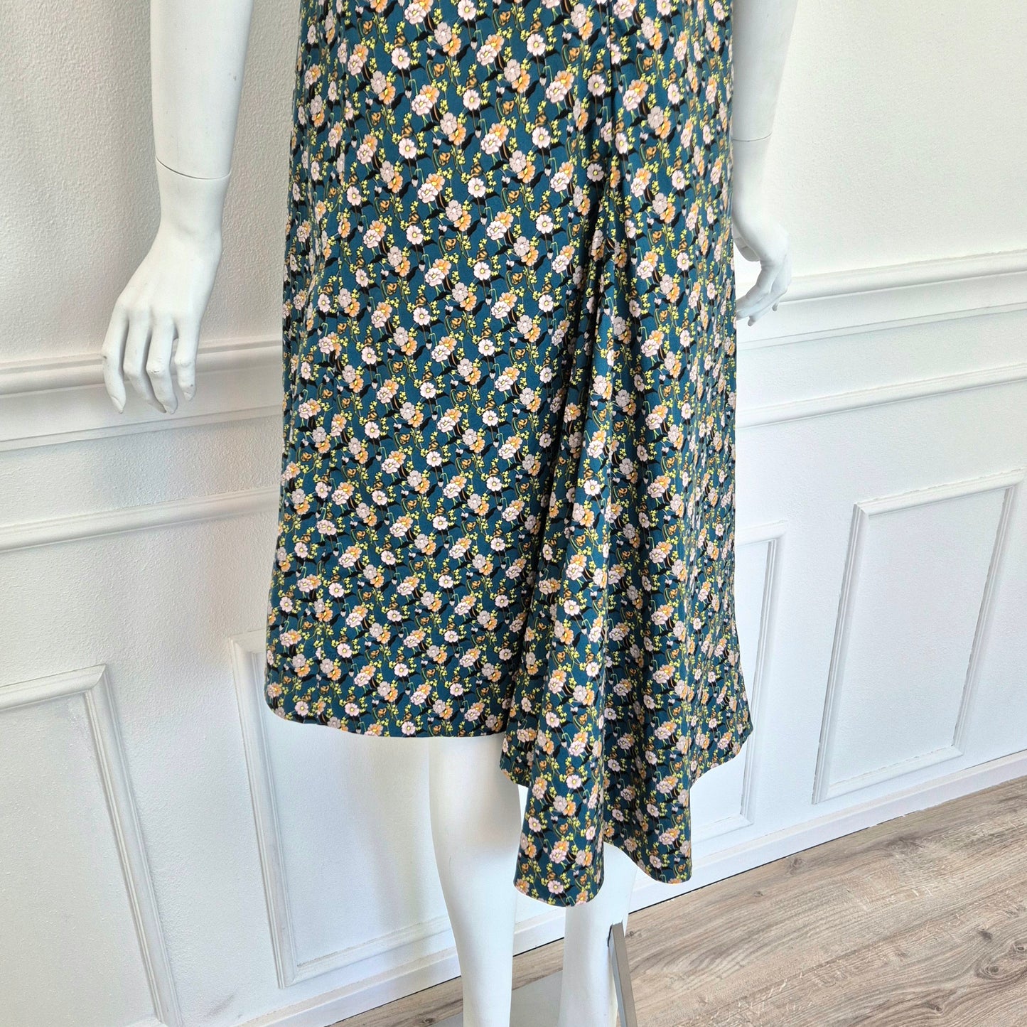 Marni | Abito asimmetrico in cotone