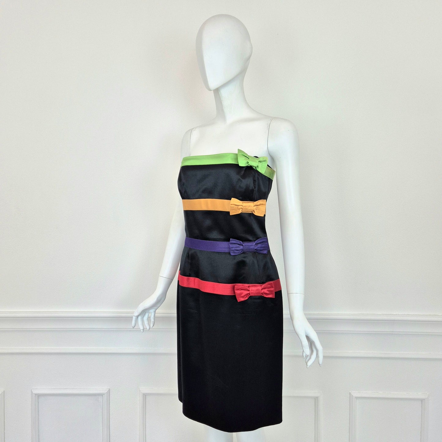 Escada | Abito da cocktail fiocchi multicolor