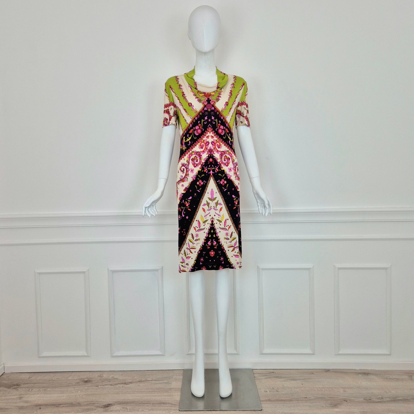 De Parisini | Abito vintage in jeresy di seta