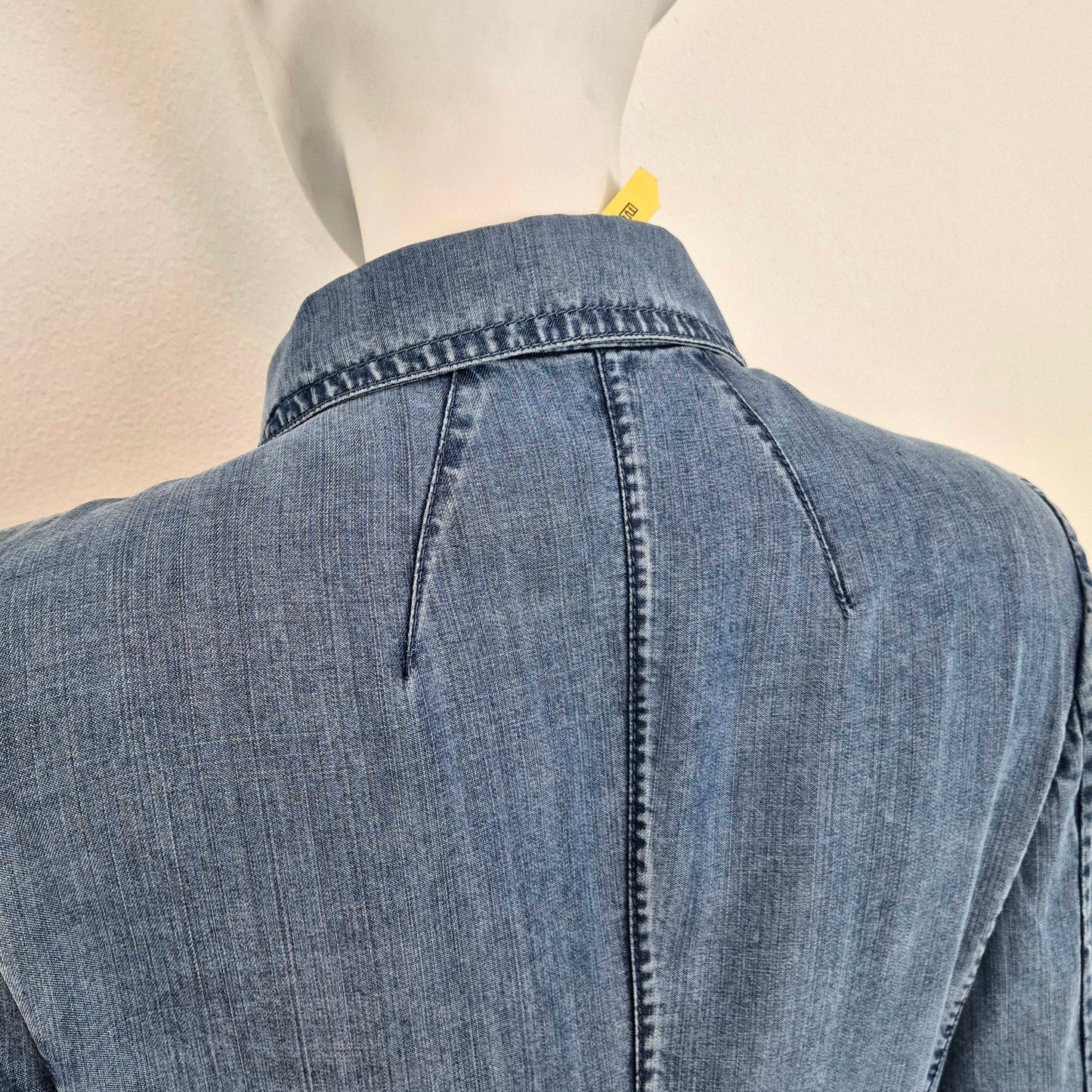 Prada | Giacca in denim leggero con cintura