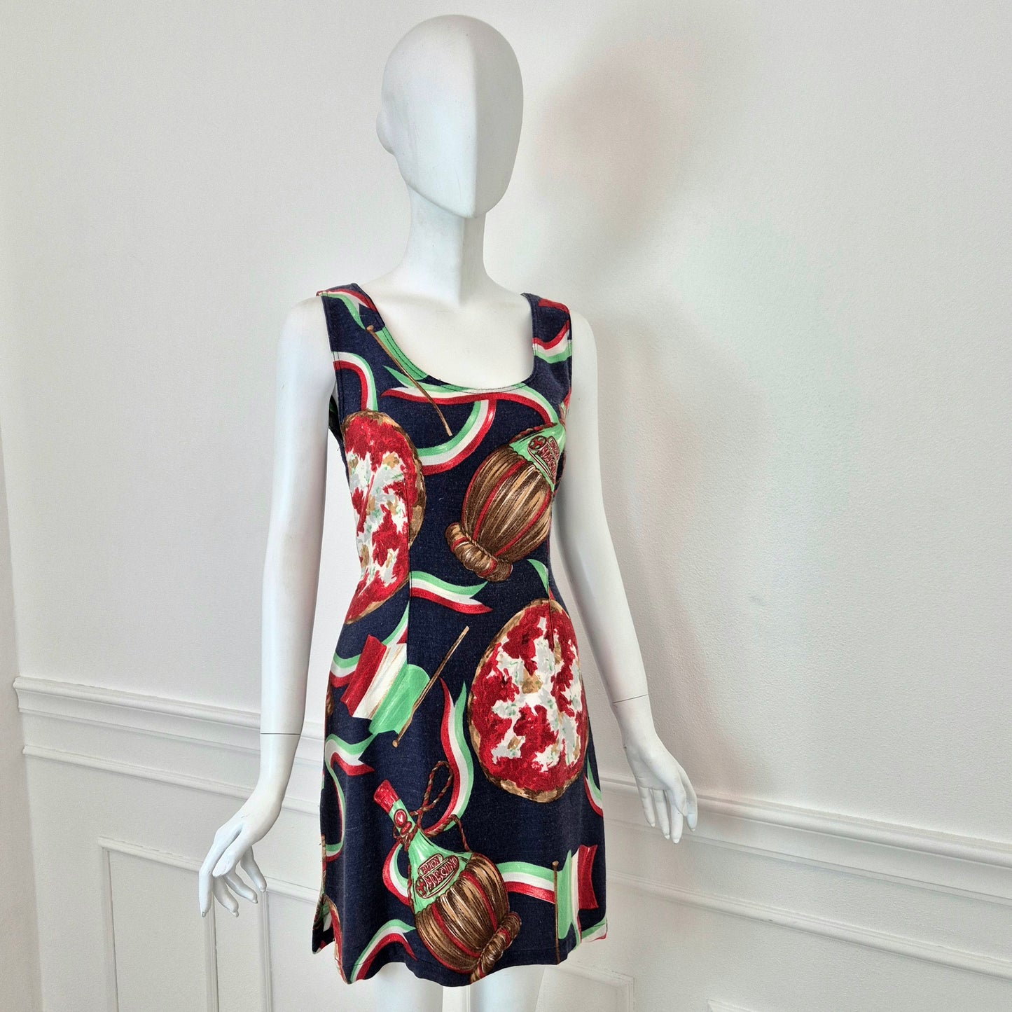 Moschino | Abito pizza print