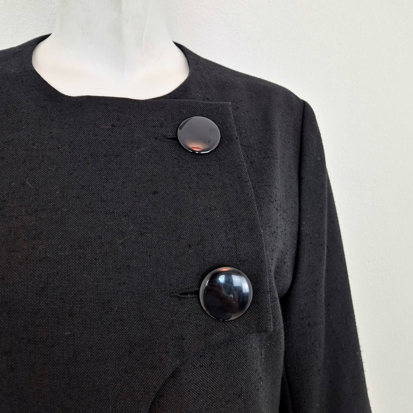 Pierre Cardin | Giacca space age nera