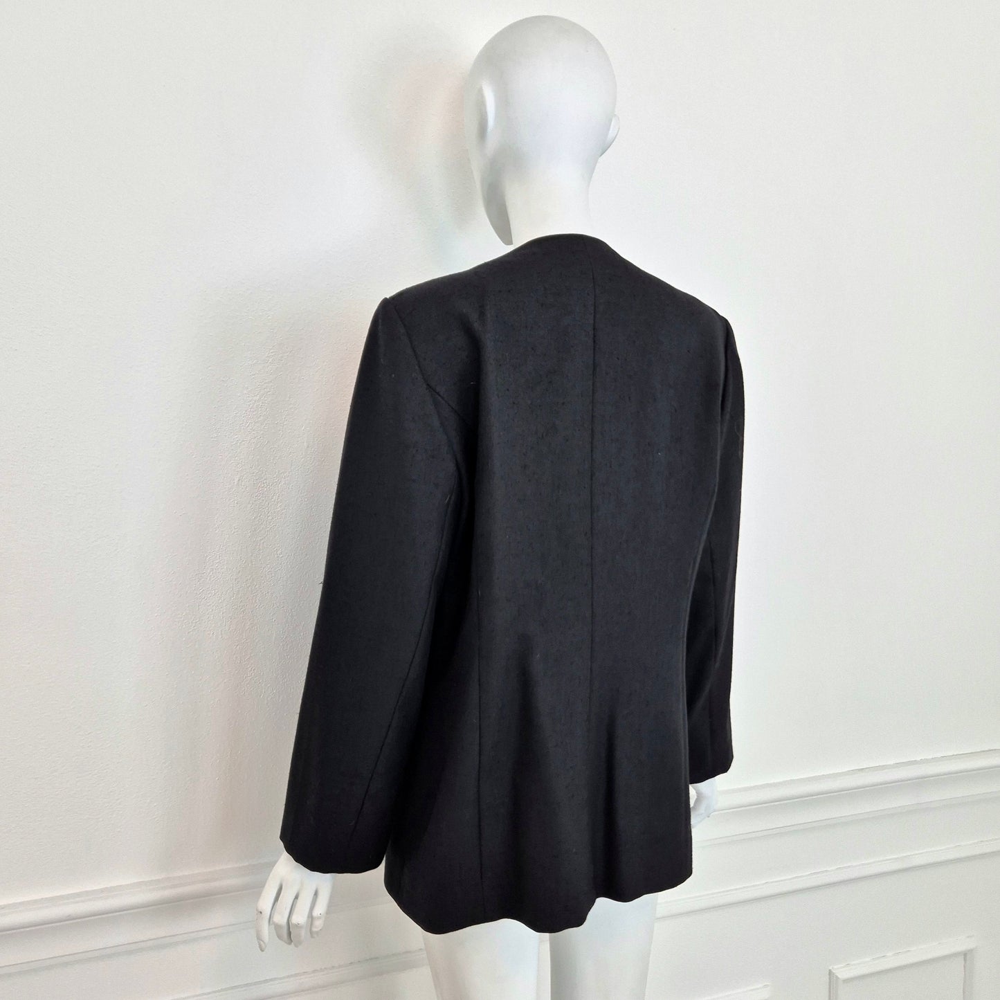 Pierre Cardin | Giacca space age nera