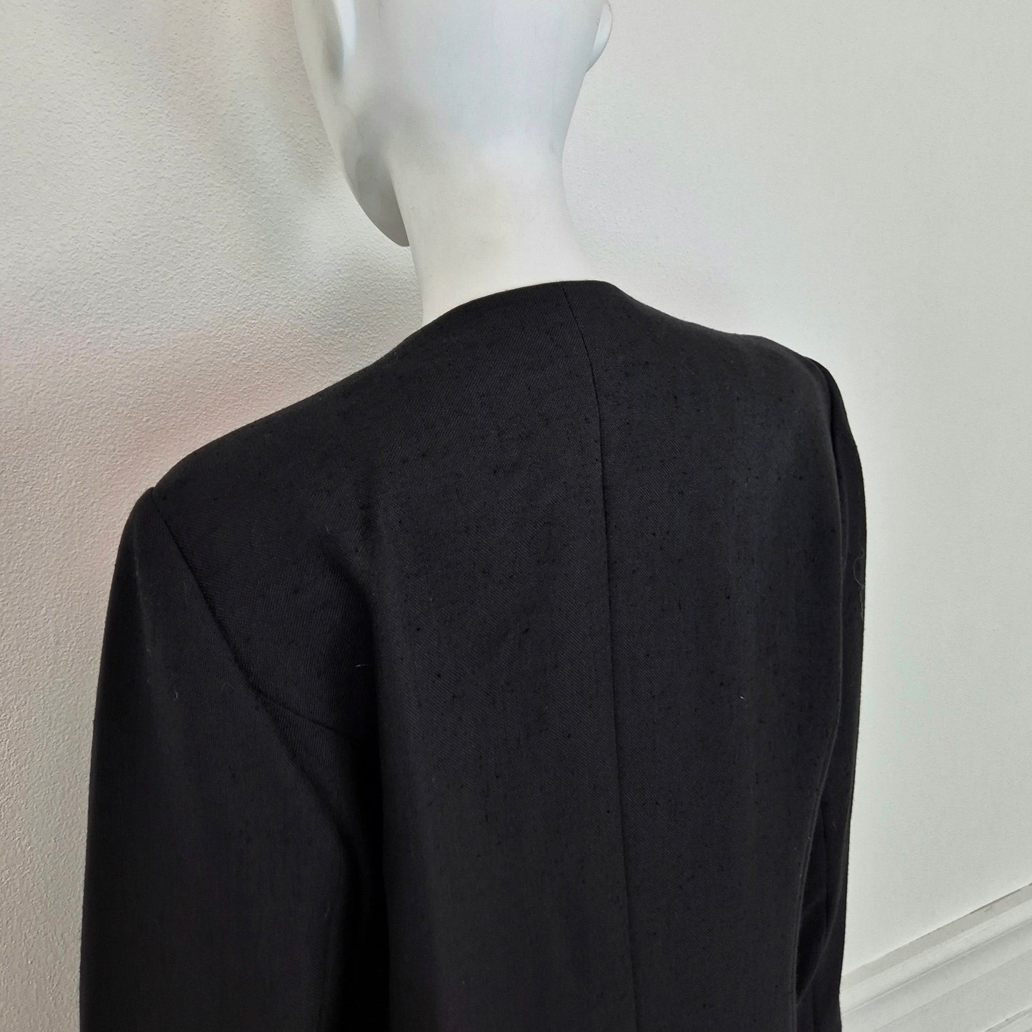 Pierre Cardin | Giacca space age nera