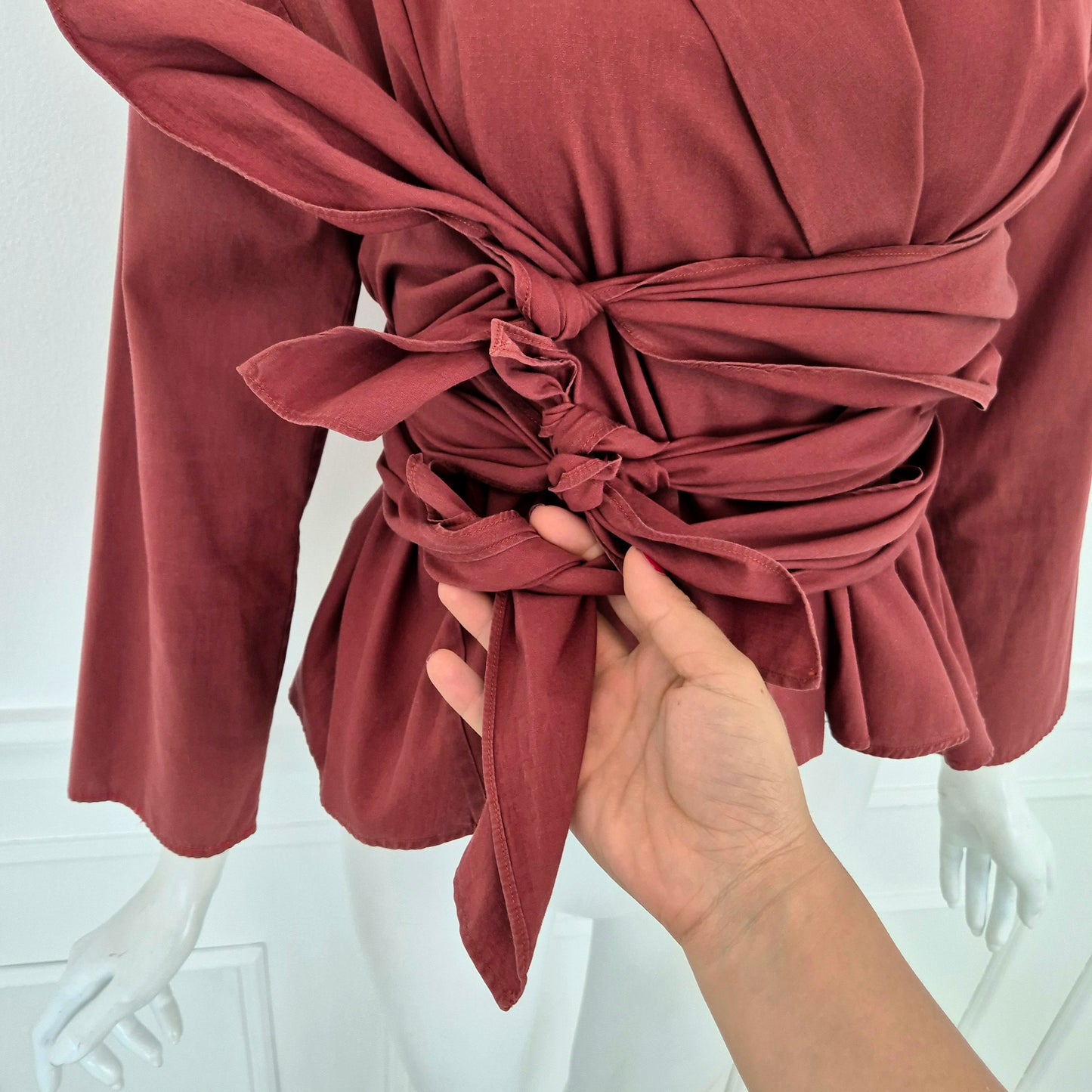 Romeo Gigli | Camicia con fiocchi 1990
