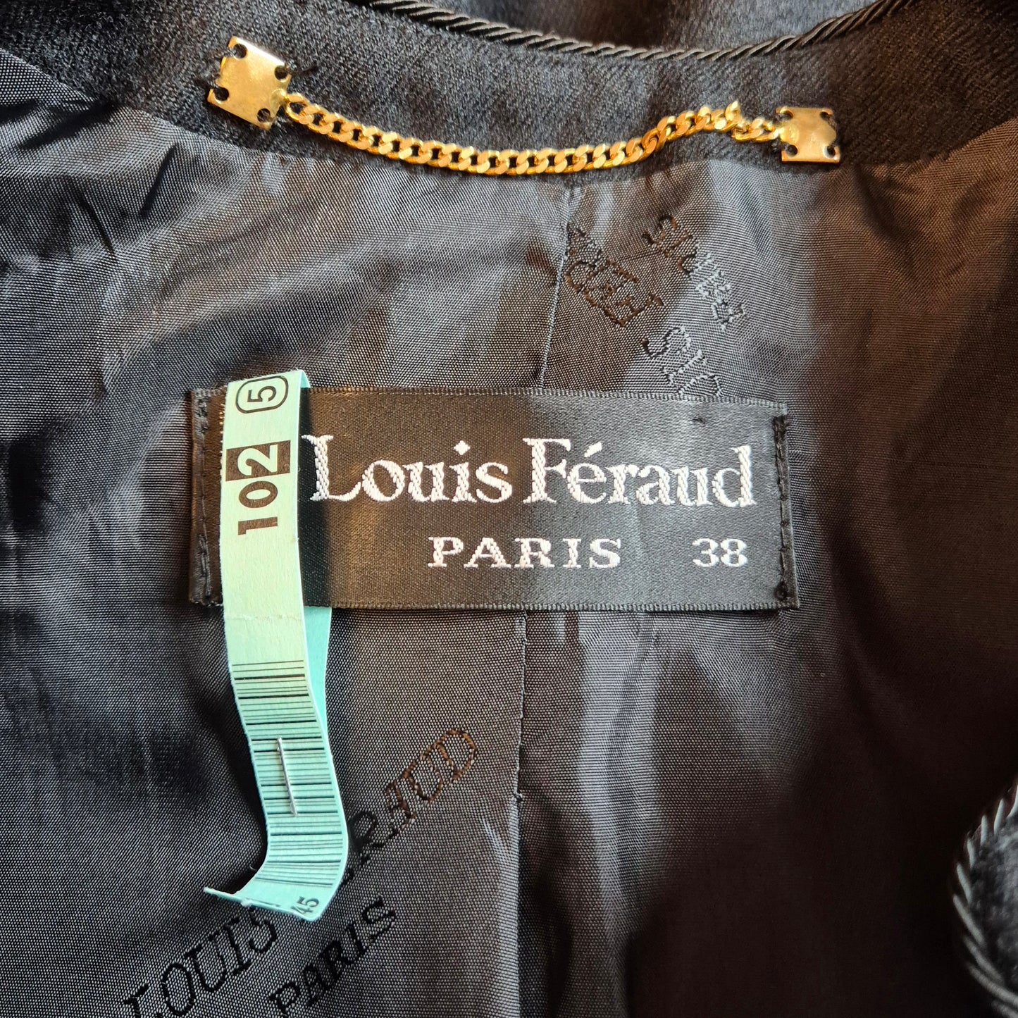 Louis Feraud | Giacca senza chiusure con dettagli in velluto