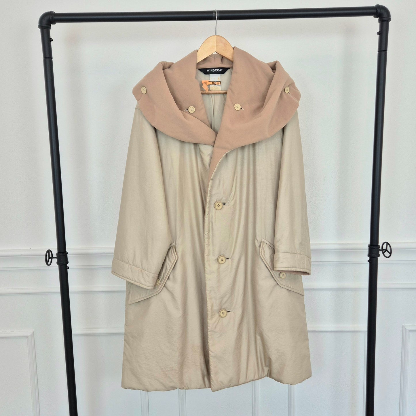 Windcoat Issey Miyake | Impermeabile beige