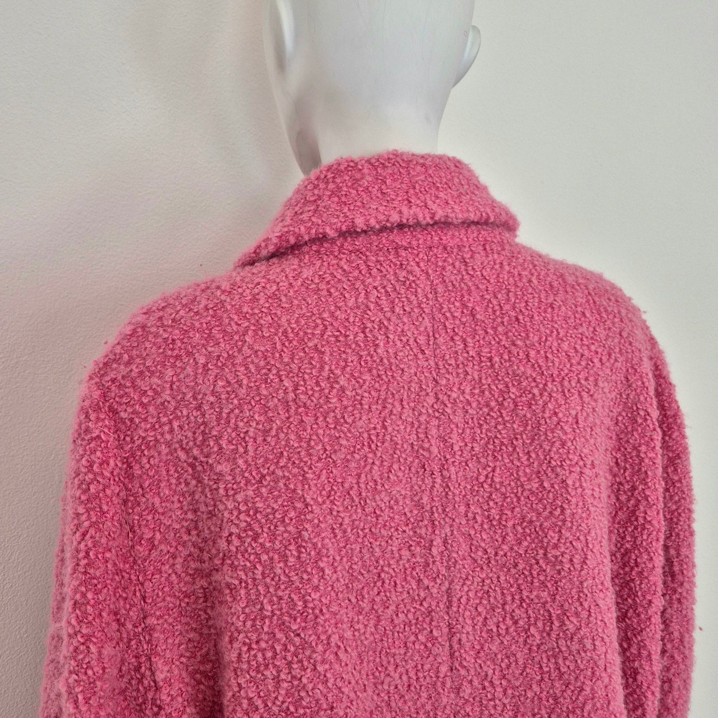 Valentino | Cappottino rosa lana e alpaca