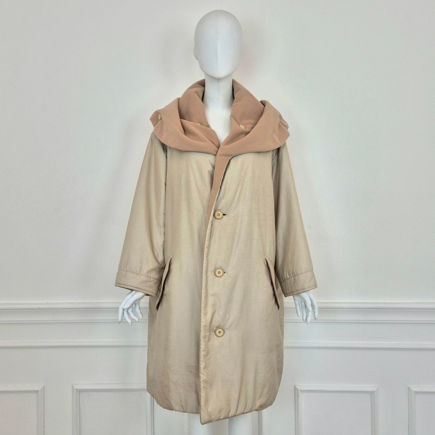 Windcoat Issey Miyake | Impermeabile beige