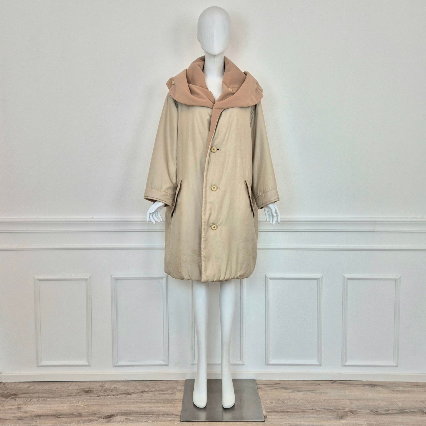 Windcoat Issey Miyake | Impermeabile beige