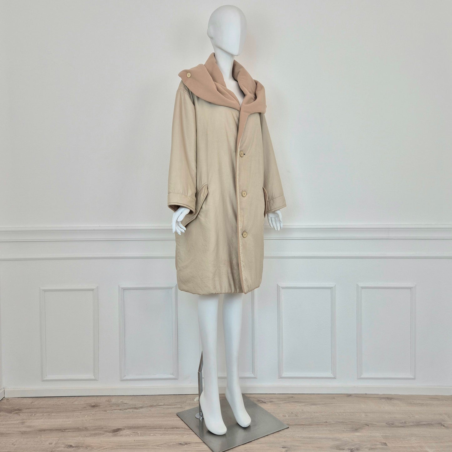 Windcoat Issey Miyake | Impermeabile beige