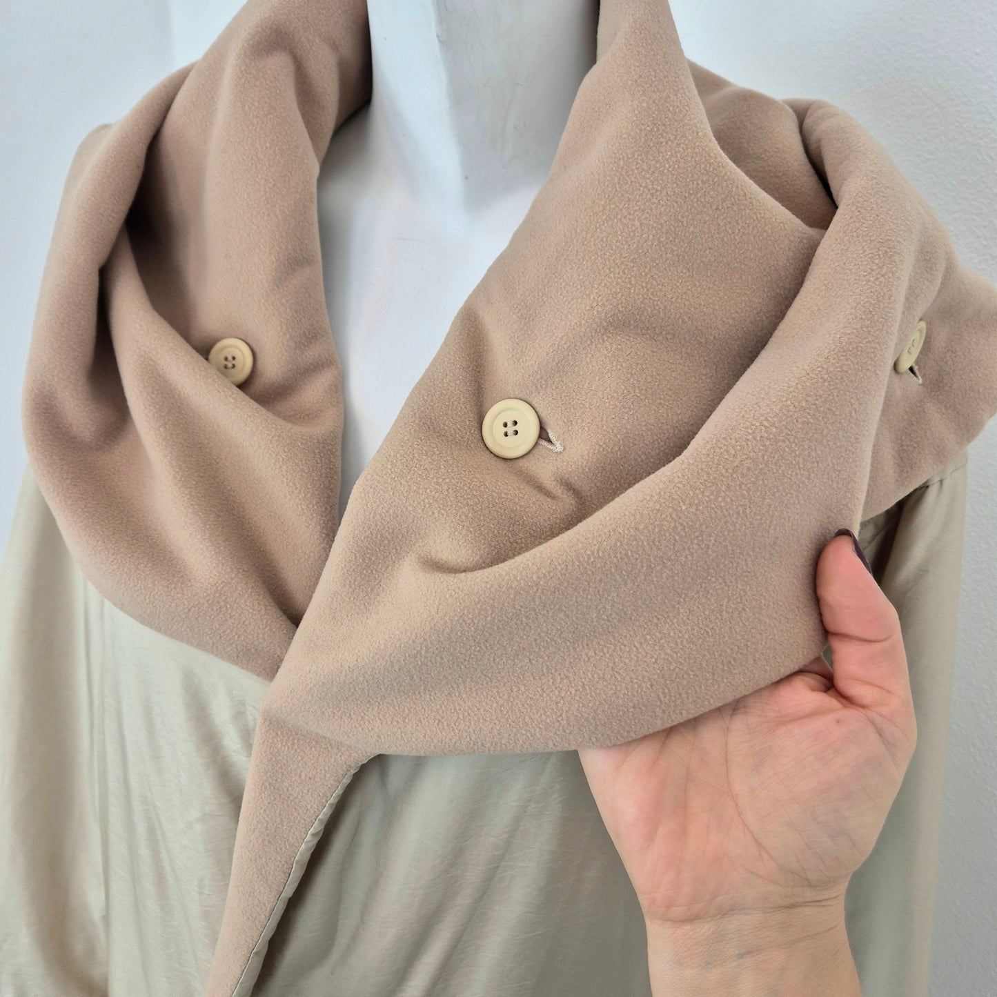 Windcoat Issey Miyake | Impermeabile beige