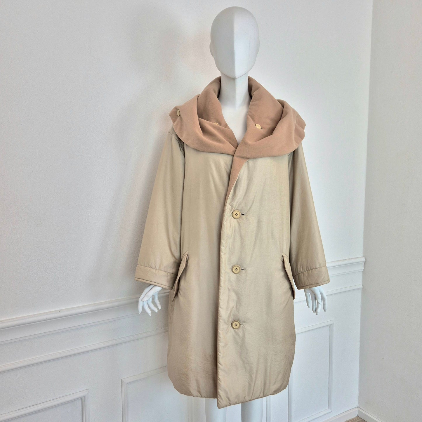 Windcoat Issey Miyake | Impermeabile beige