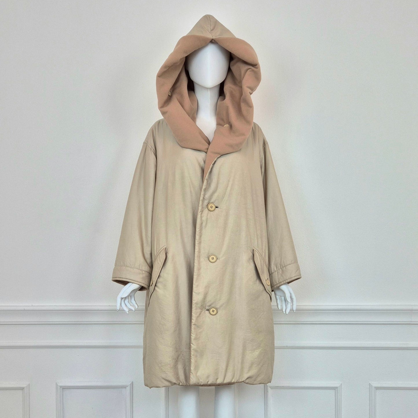Windcoat Issey Miyake | Impermeabile beige