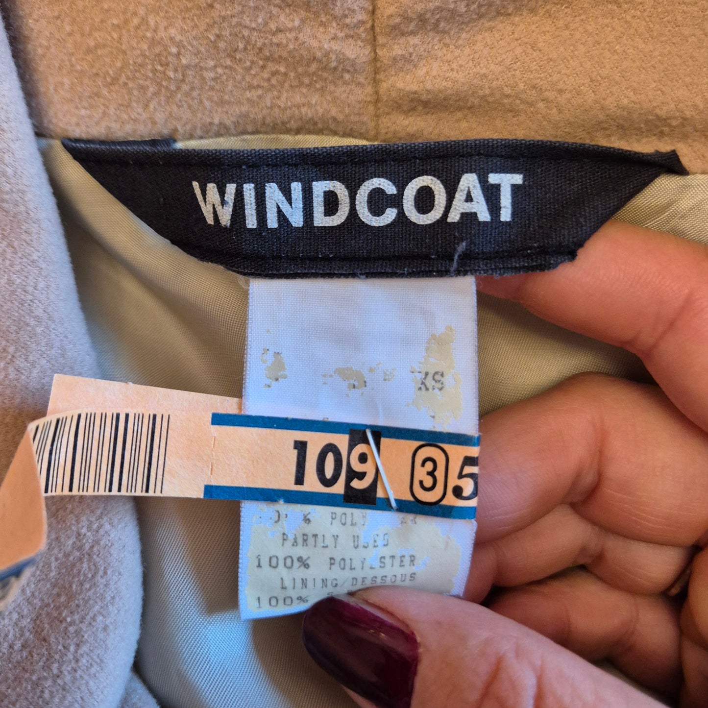 Windcoat Issey Miyake | Impermeabile beige