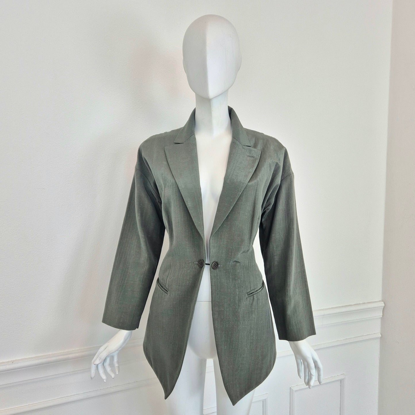 Romeo Gigli | Blazer verde salvia 1996