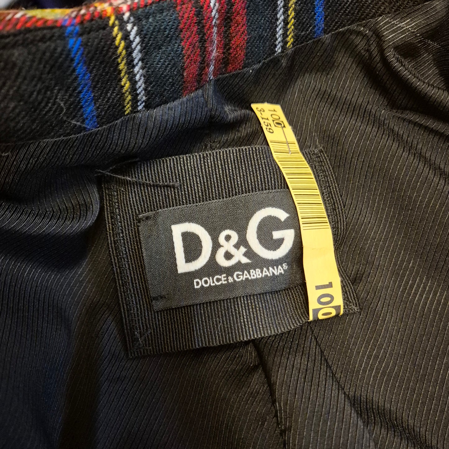 D&G Dolce&Gabbana | Blazer tartan 2008