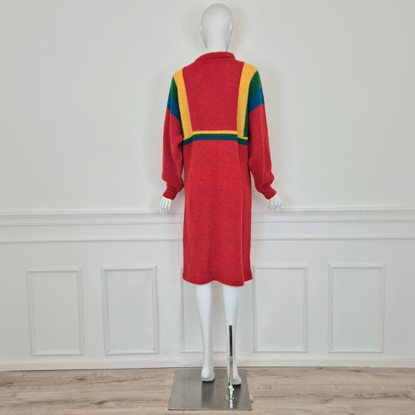 Jean Charles de Castelbajac pour Iceberg | Abito vintage in lana e alpaca