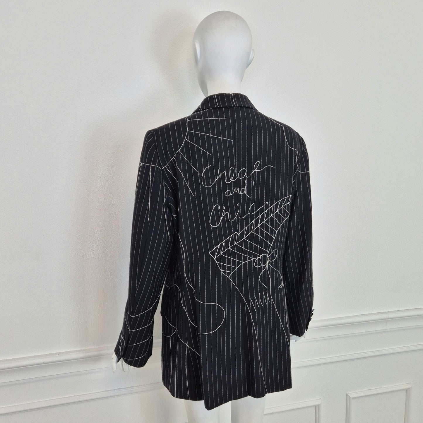 Moschino | Blazer Olivia gessato