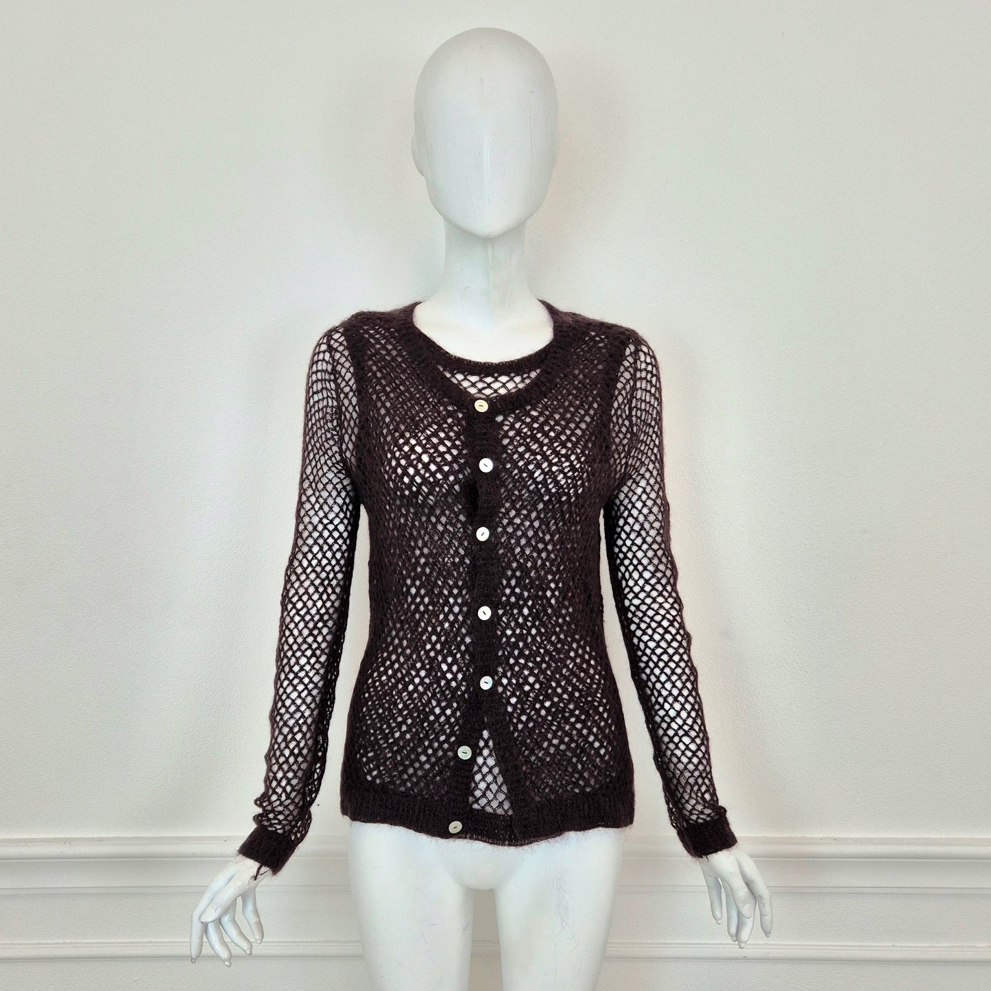 Romeo Gigli | Twin set canotta + cardigan