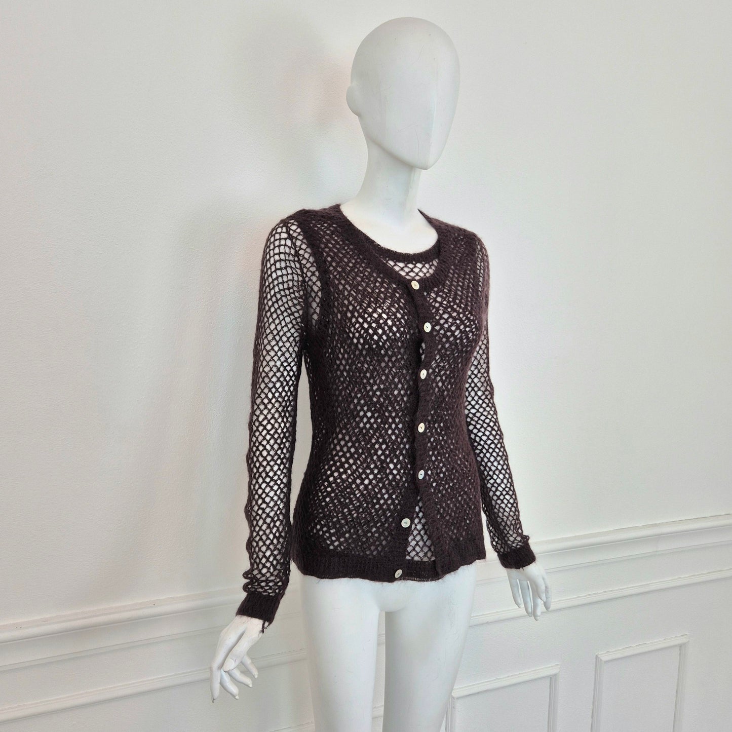 Romeo Gigli | Twin set canotta + cardigan