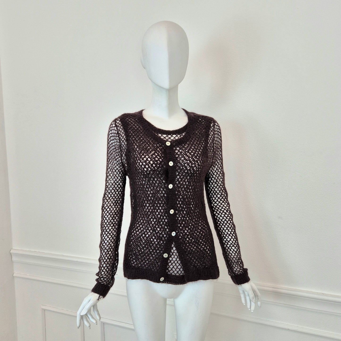 Romeo Gigli | Twin set canotta + cardigan