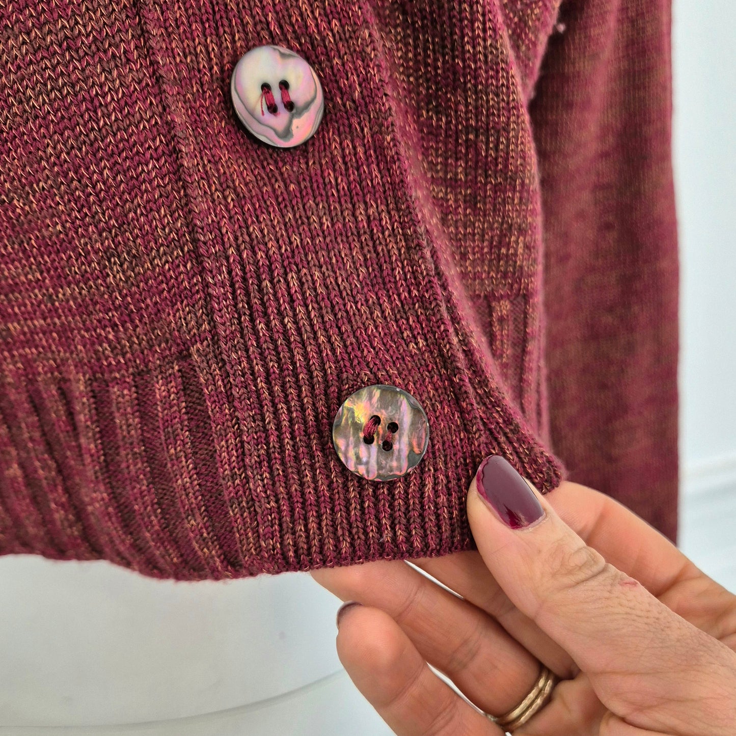 Romeo Gigli | Cardigan cropped 1994 lana e metallo