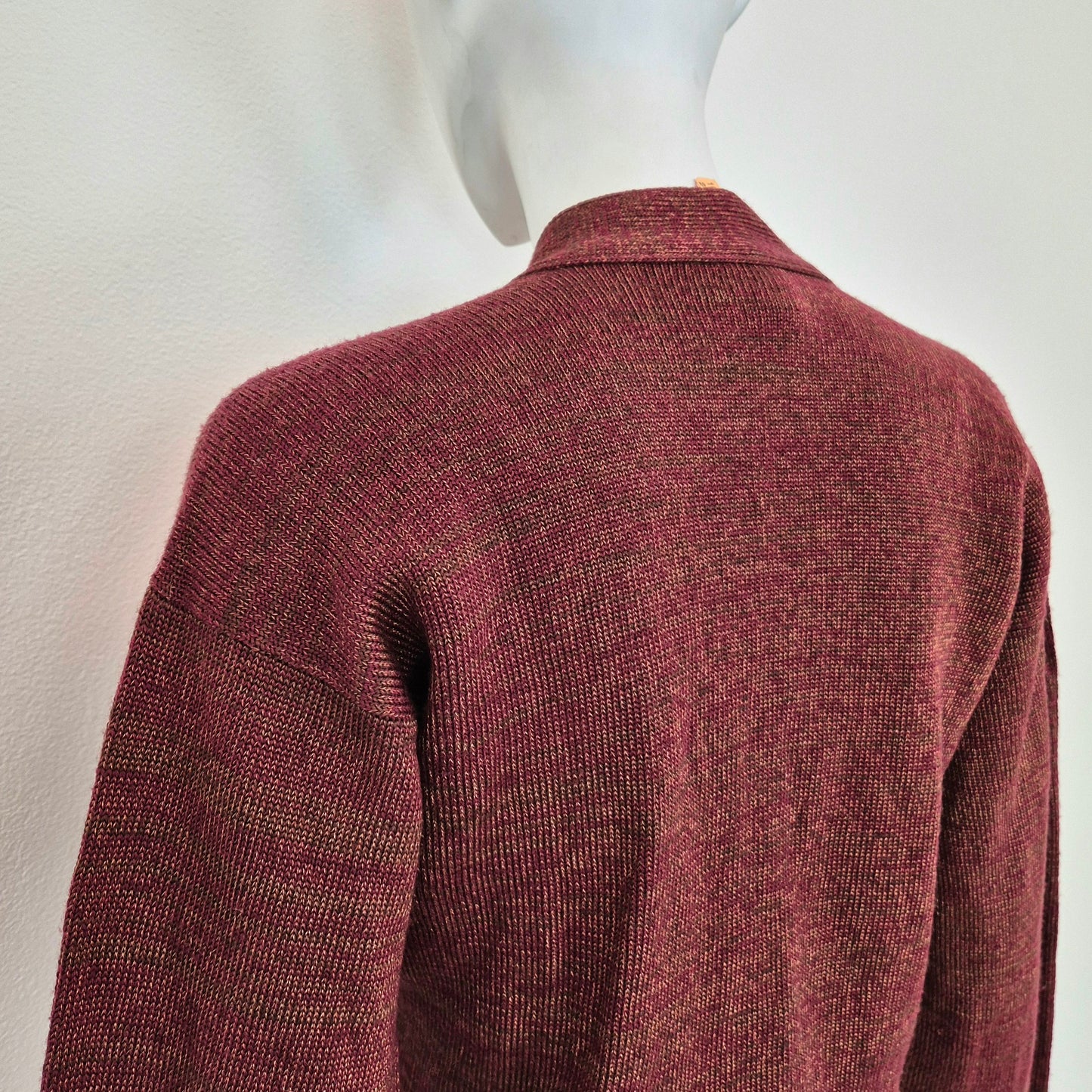Romeo Gigli | Cardigan cropped 1994 lana e metallo