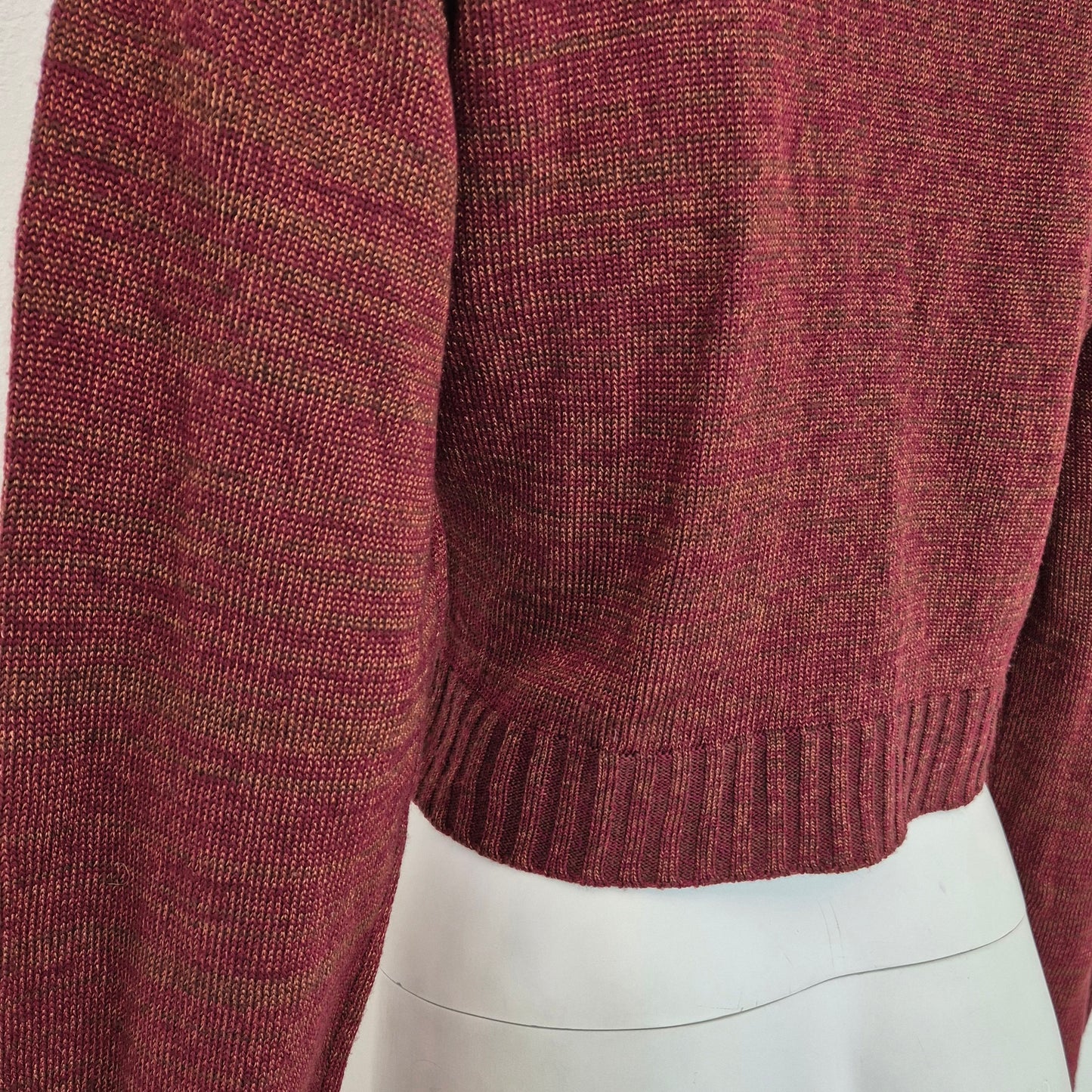 Romeo Gigli | Cardigan cropped 1994 lana e metallo