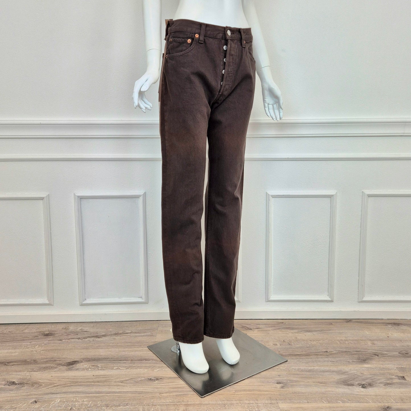 Levi's 501 | Jeans marroni nuovi con difetto