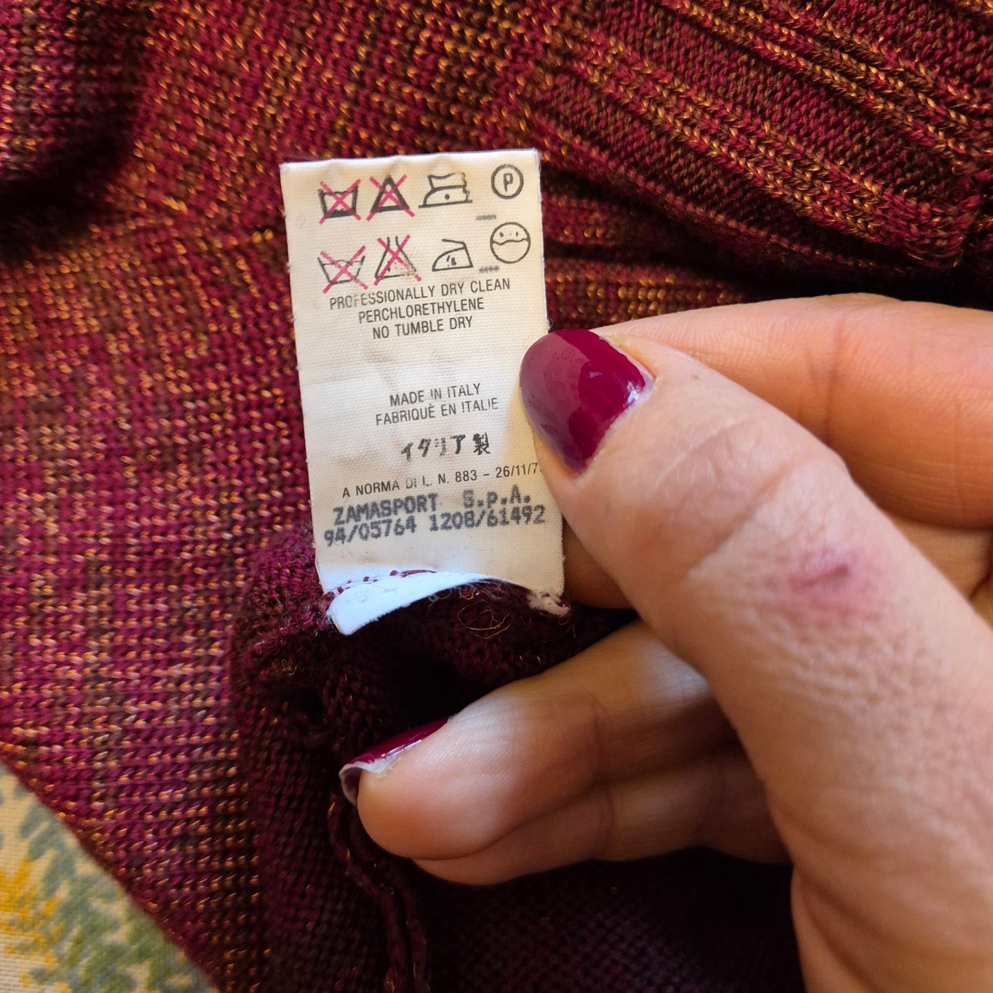 Romeo Gigli | Cardigan cropped 1994 lana e metallo