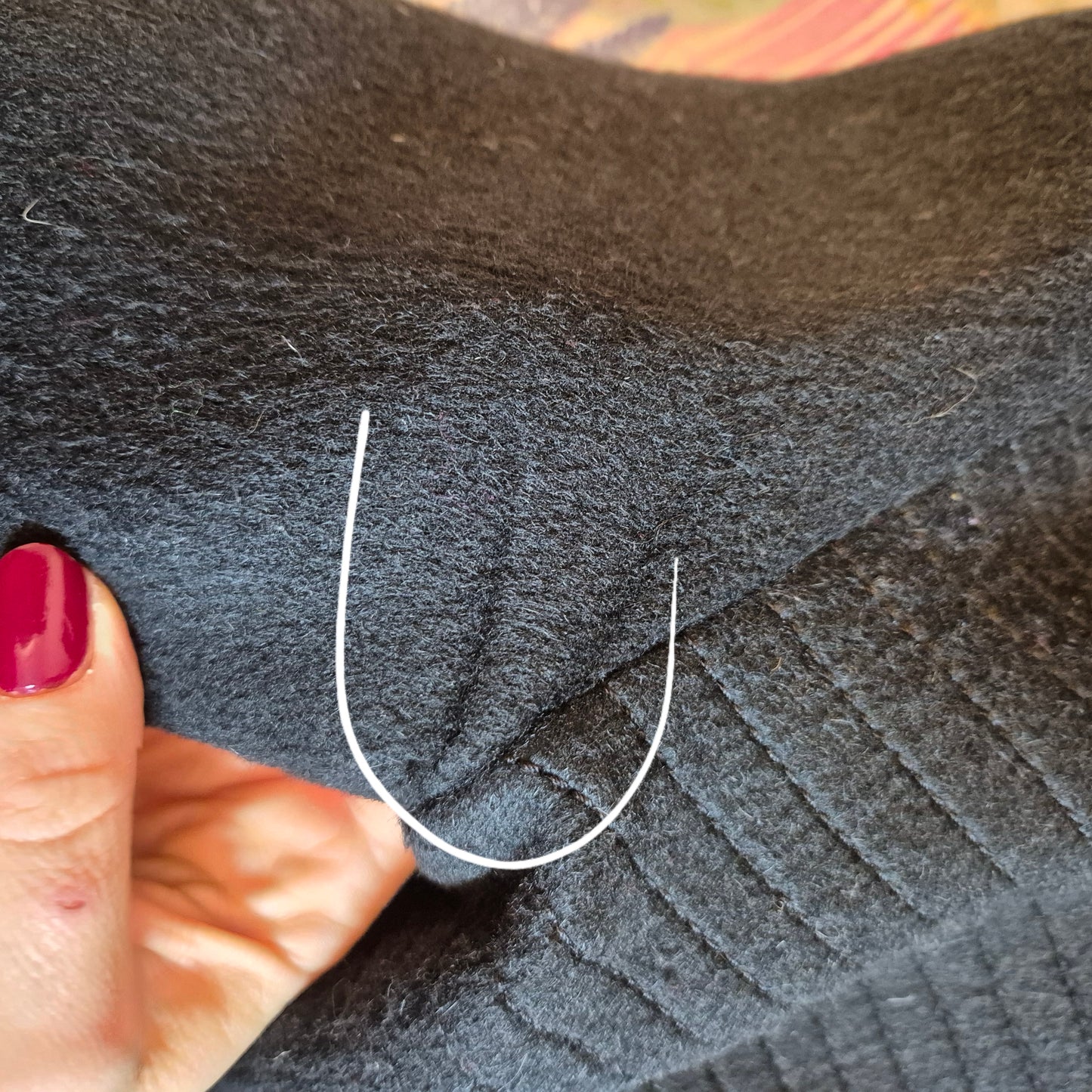 Piacenza | Cappotto vintage nero lana e alpaca