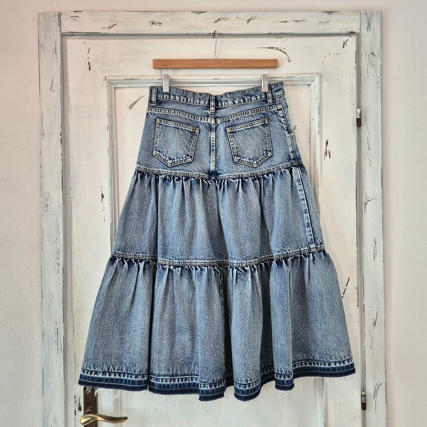 Red Valentino | Gonna lunga in denim