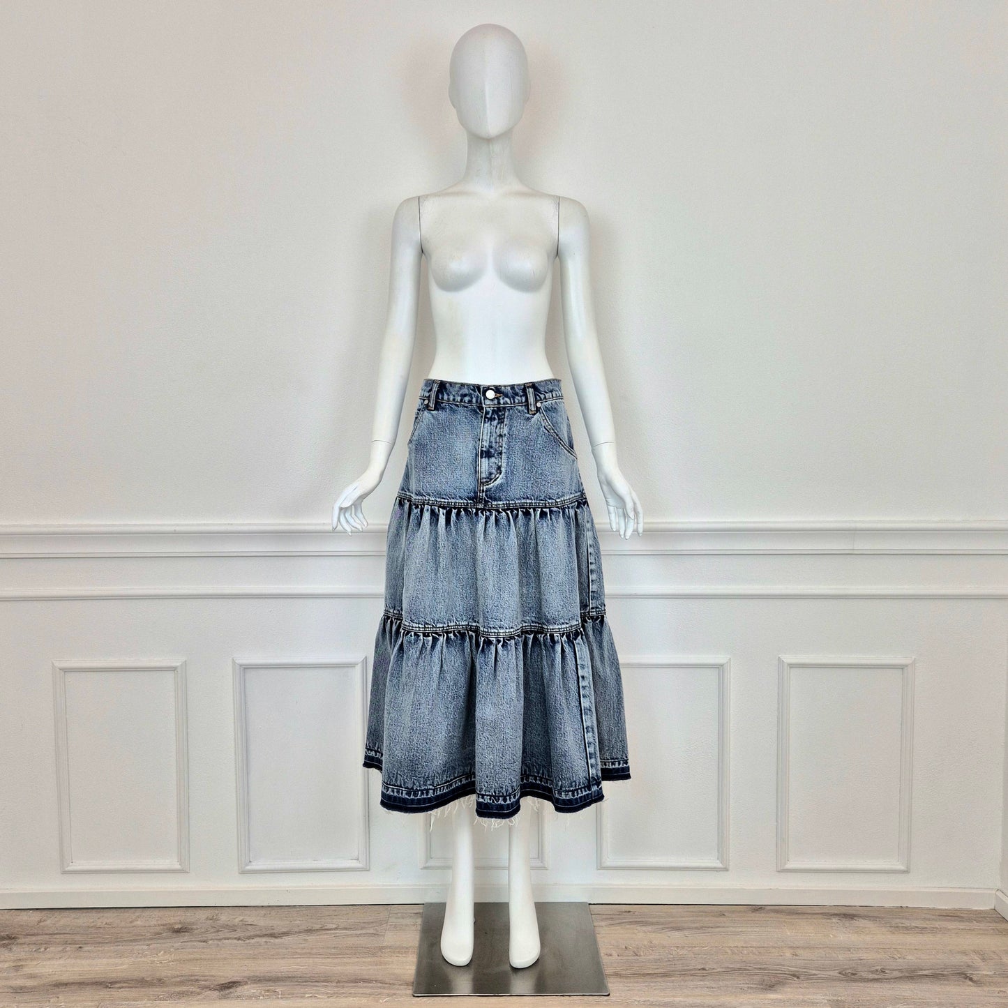 Red Valentino | Gonna lunga in denim