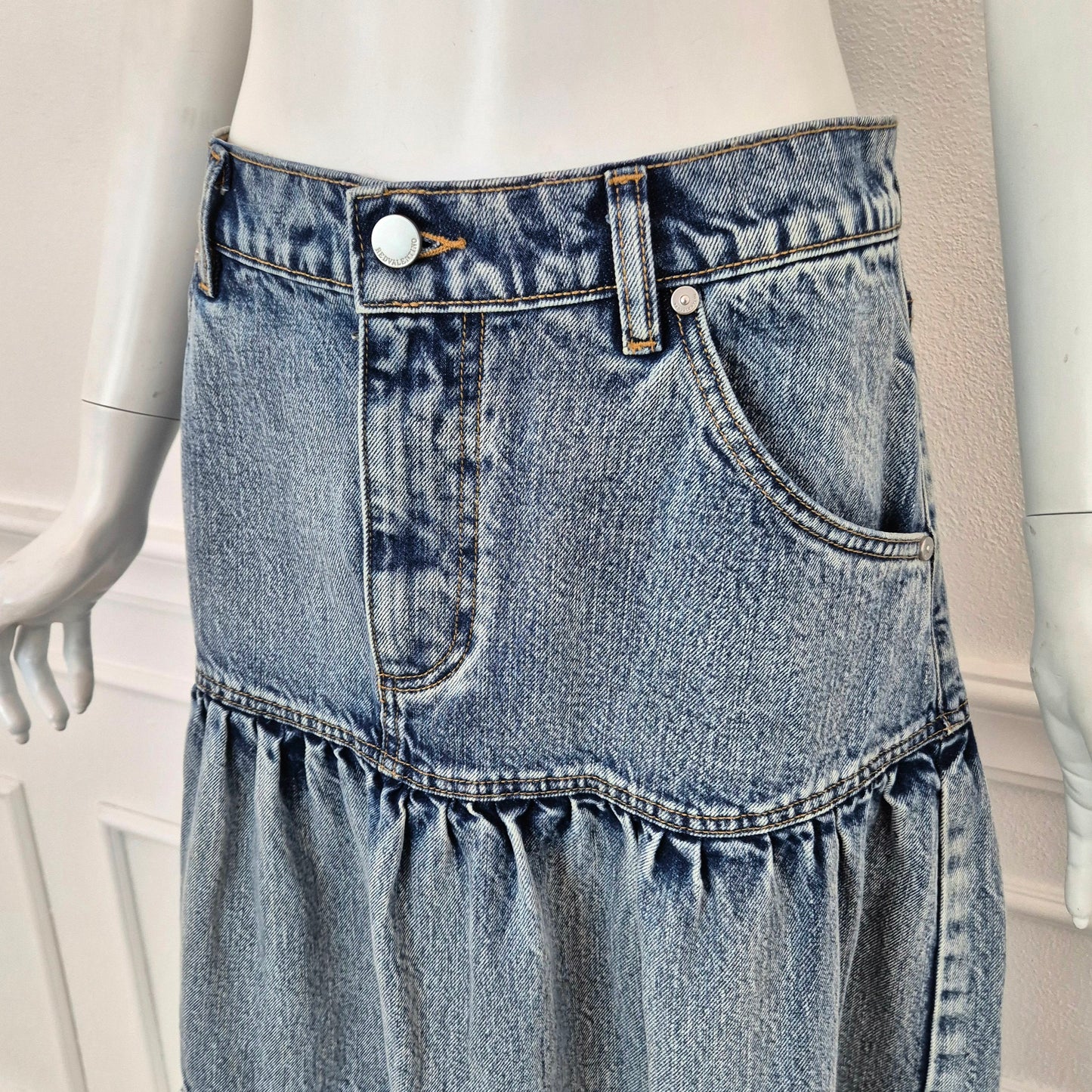 Red Valentino | Gonna lunga in denim