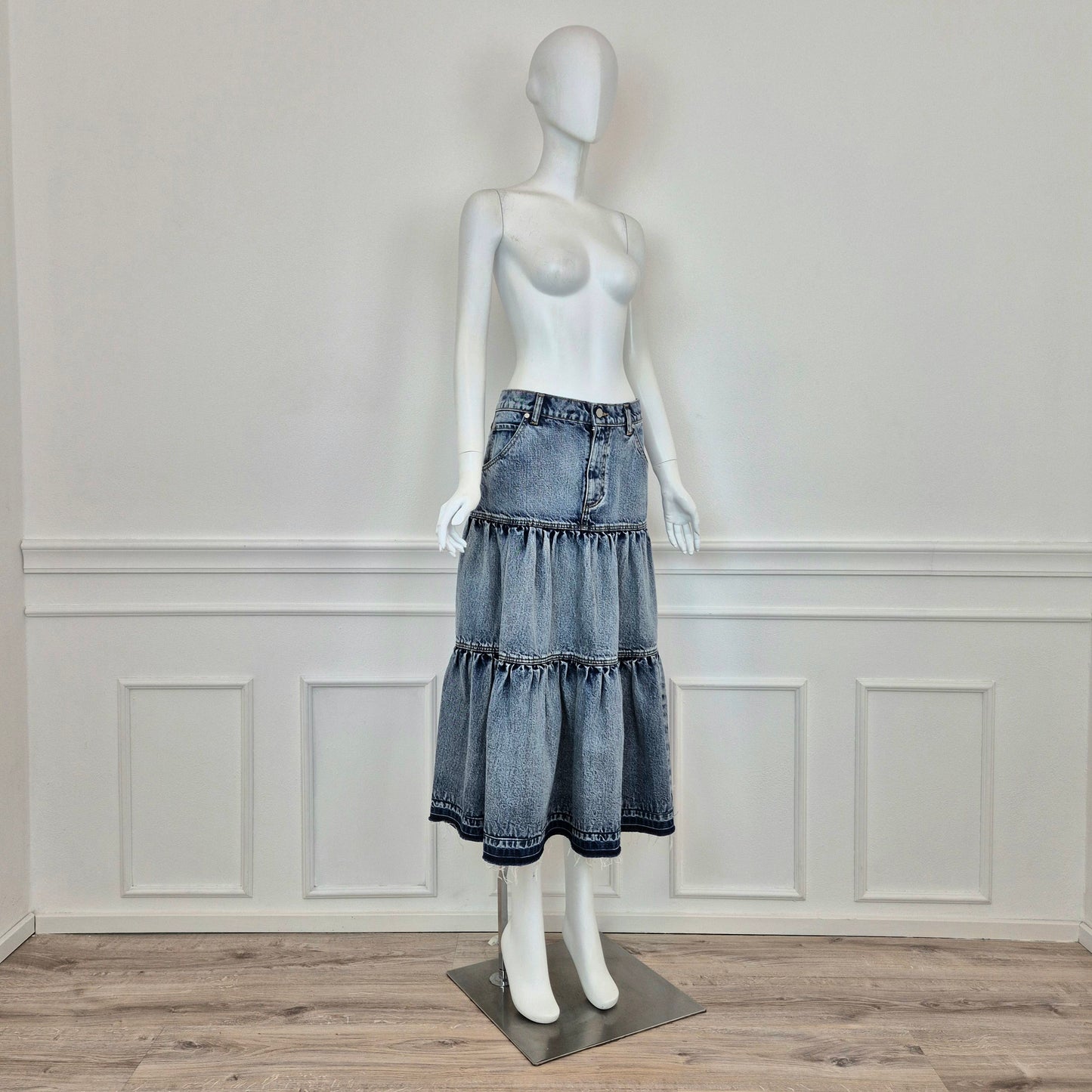 Red Valentino | Gonna lunga in denim