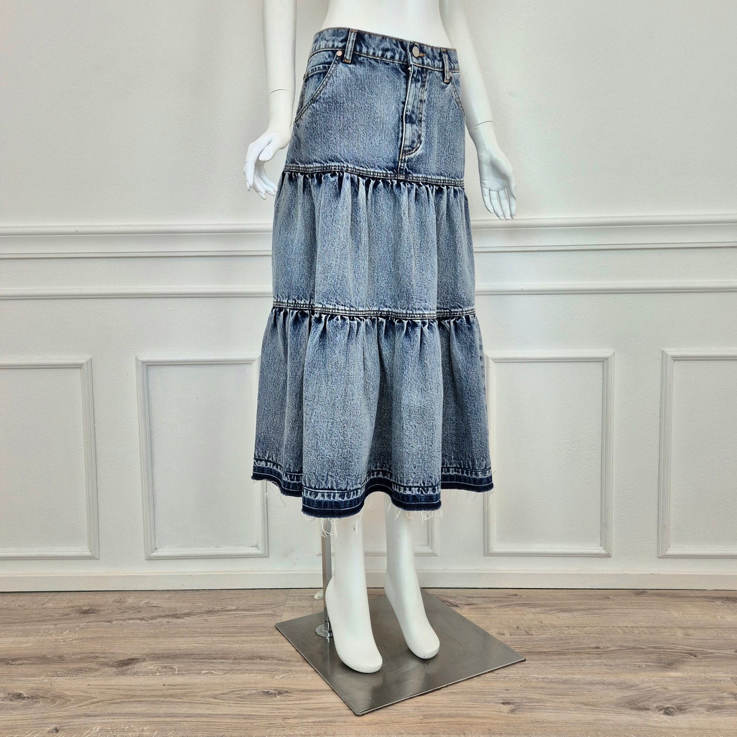 Red Valentino | Gonna lunga in denim
