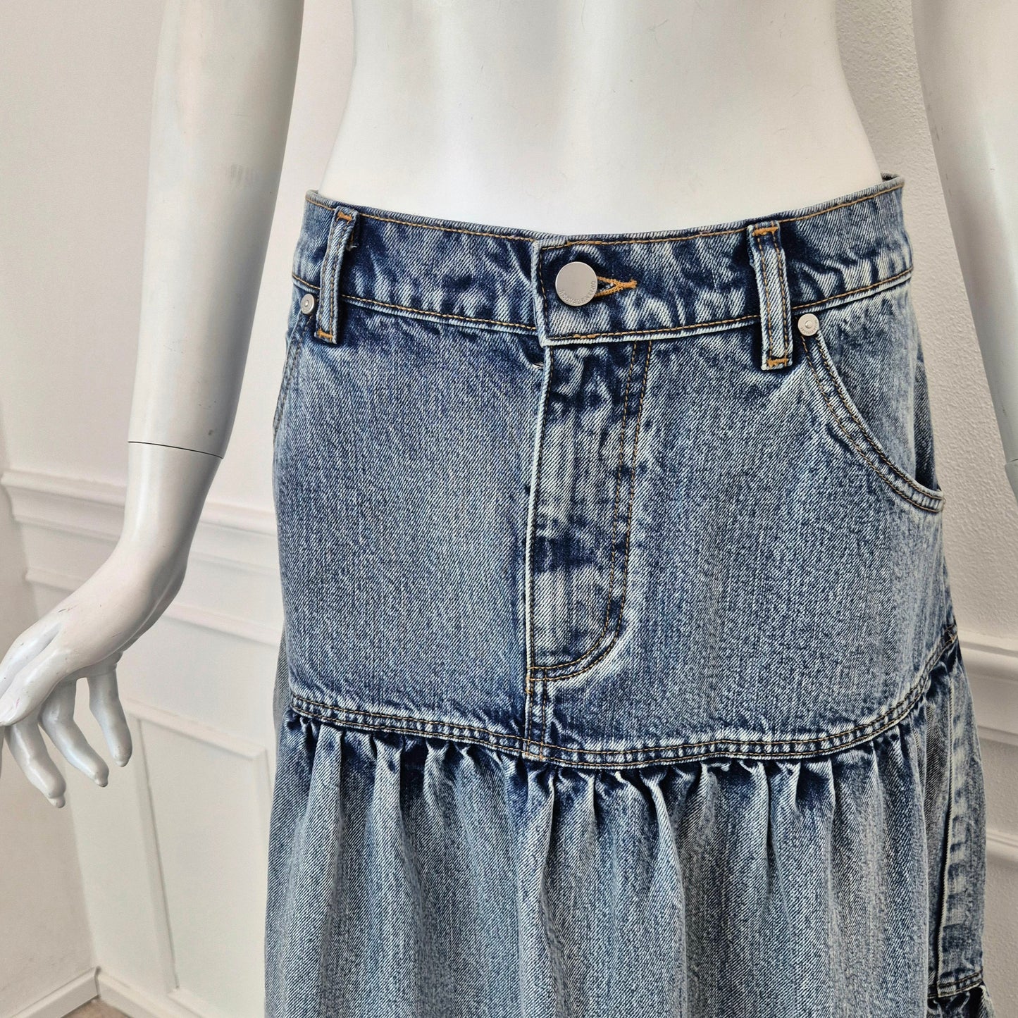 Red Valentino | Gonna lunga in denim