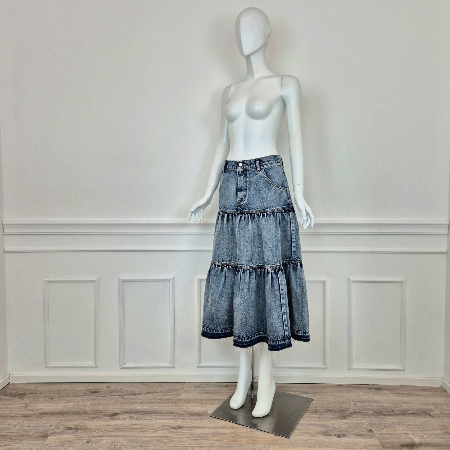 Red Valentino | Gonna lunga in denim