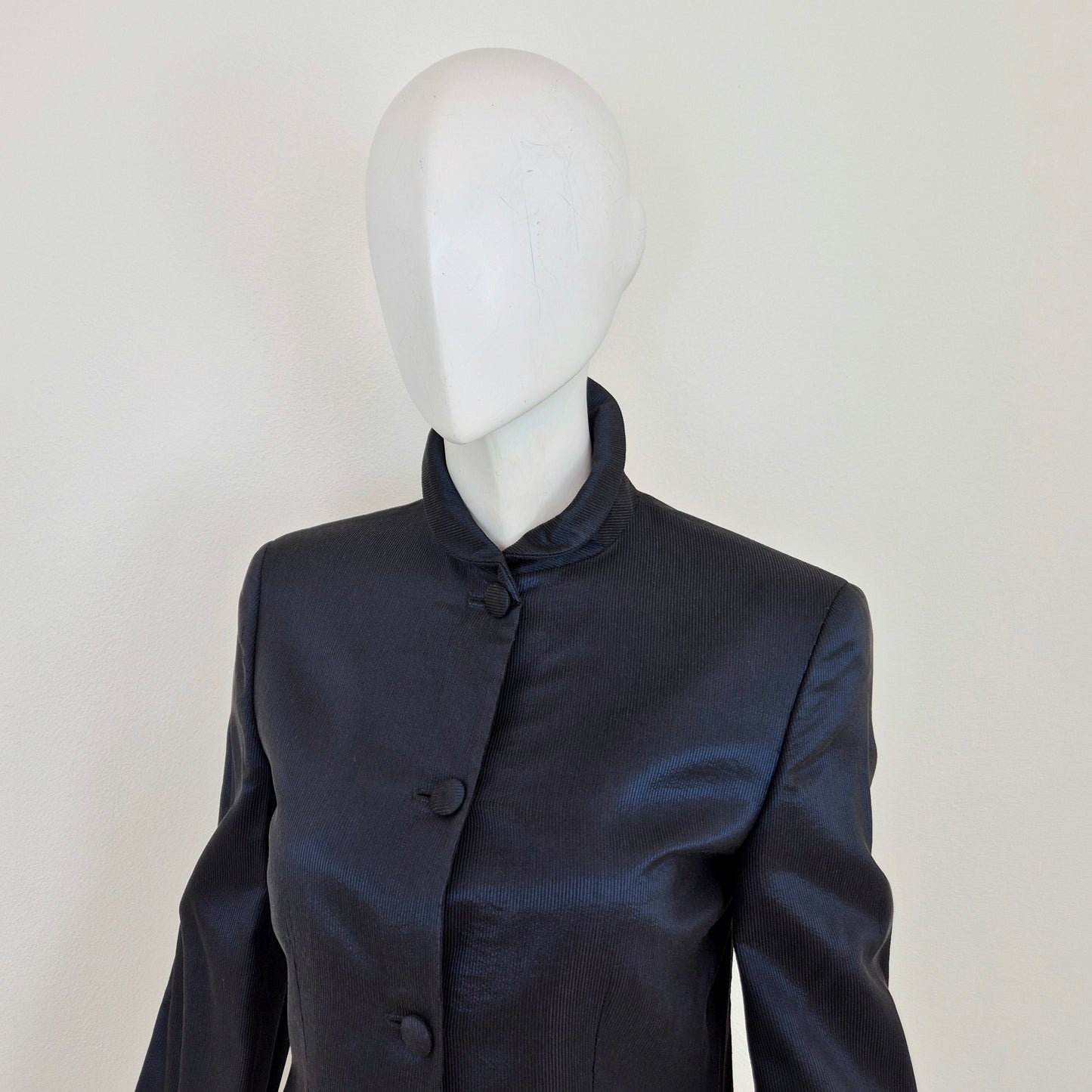 Romeo Gigli | Giacca blu cangiante 1992