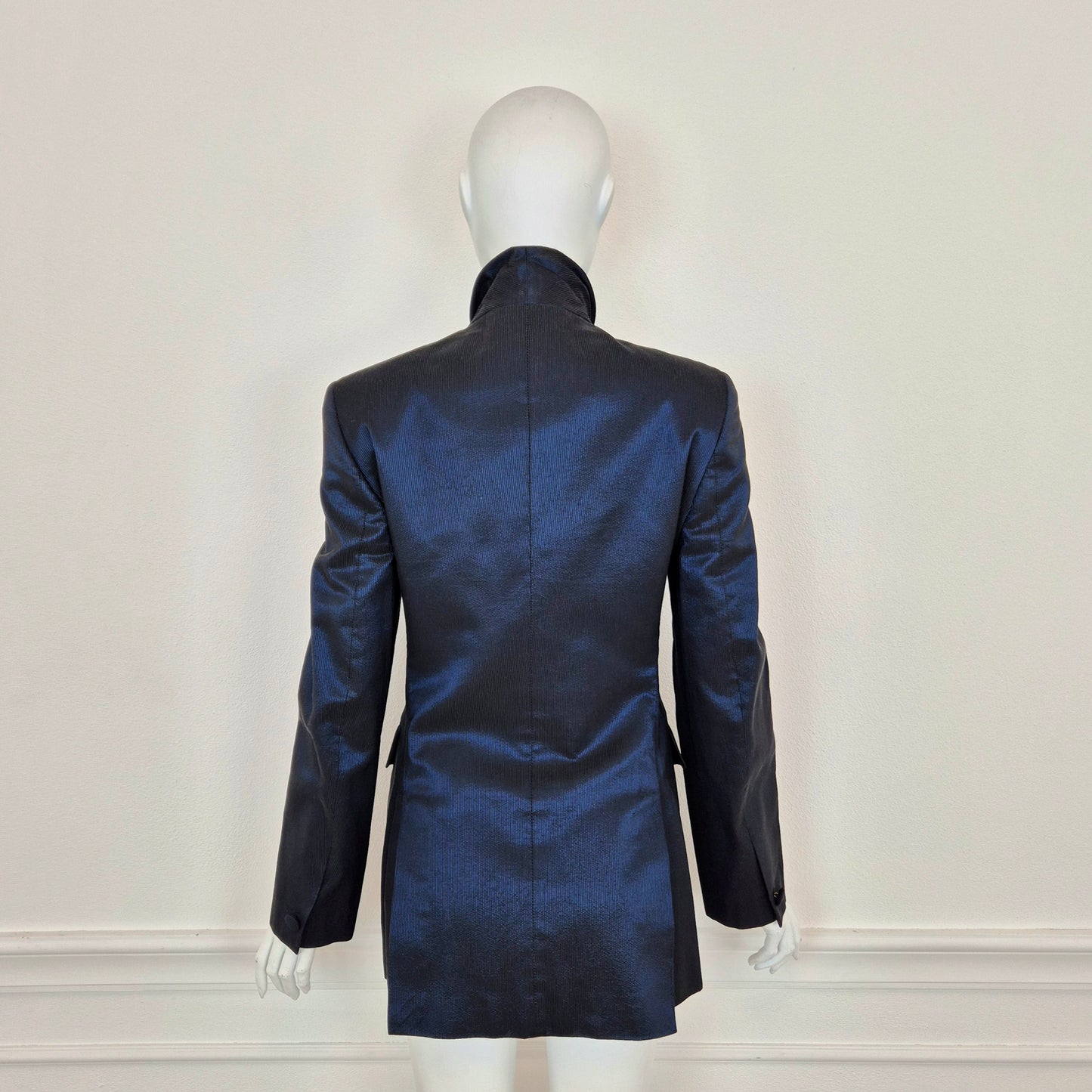 Romeo Gigli | Giacca blu cangiante 1992