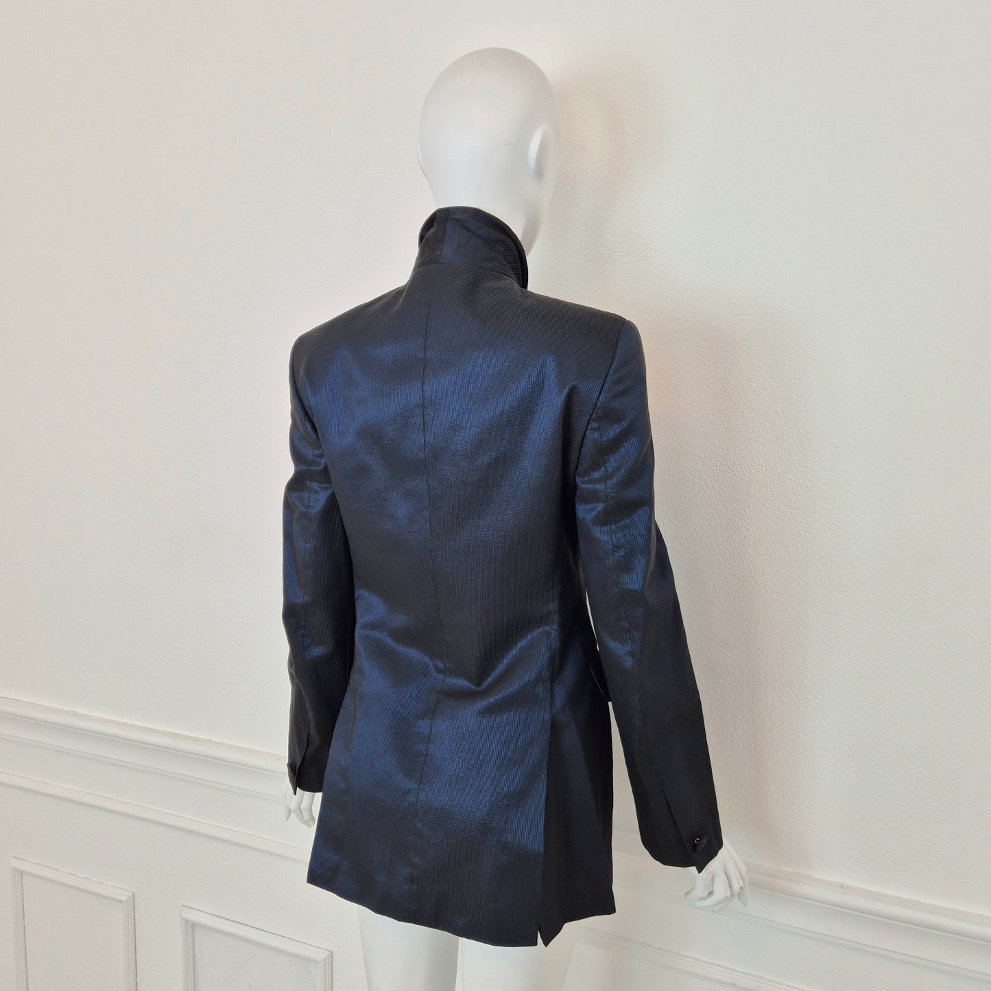 Romeo Gigli | Giacca blu cangiante 1992