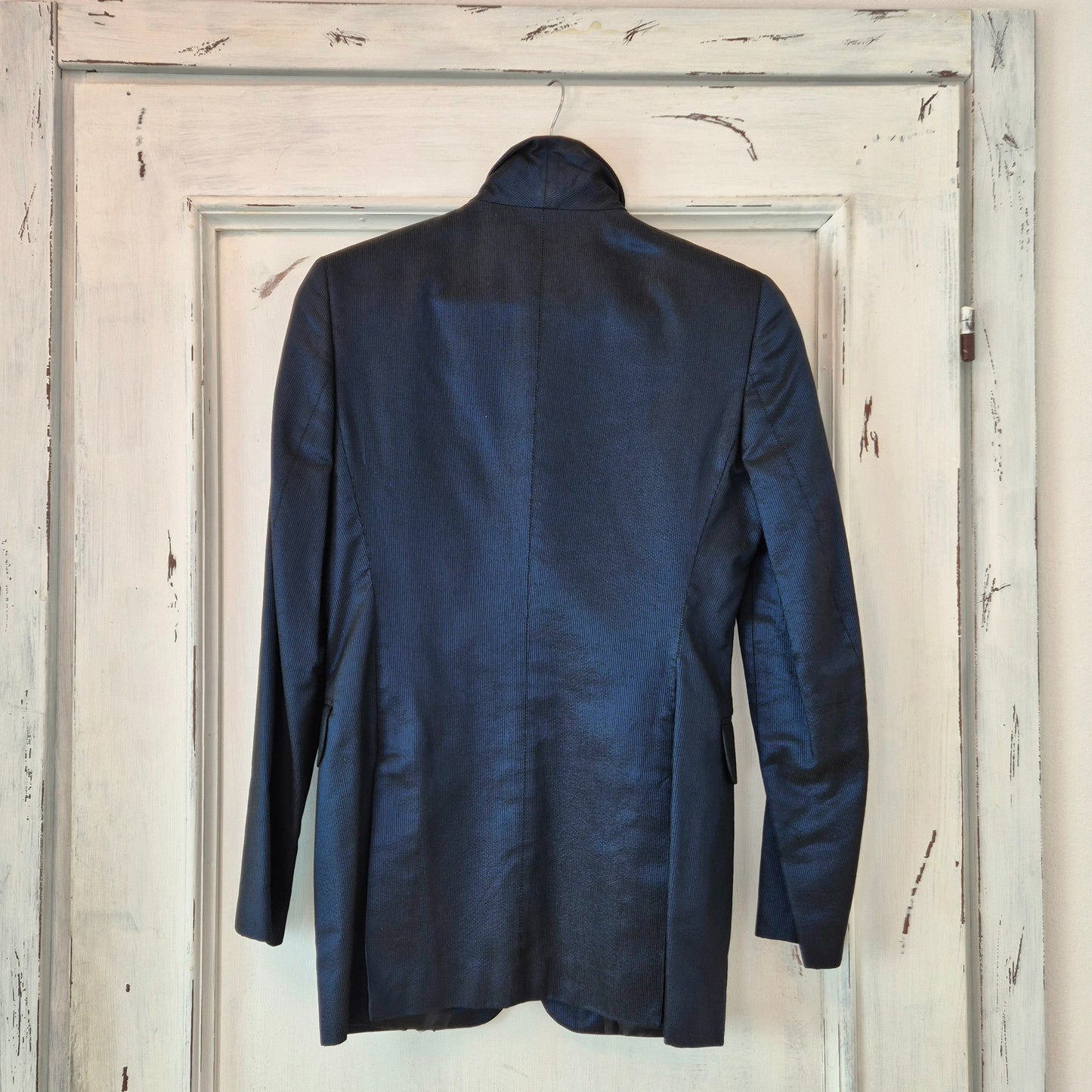 Romeo Gigli | Giacca blu cangiante 1992