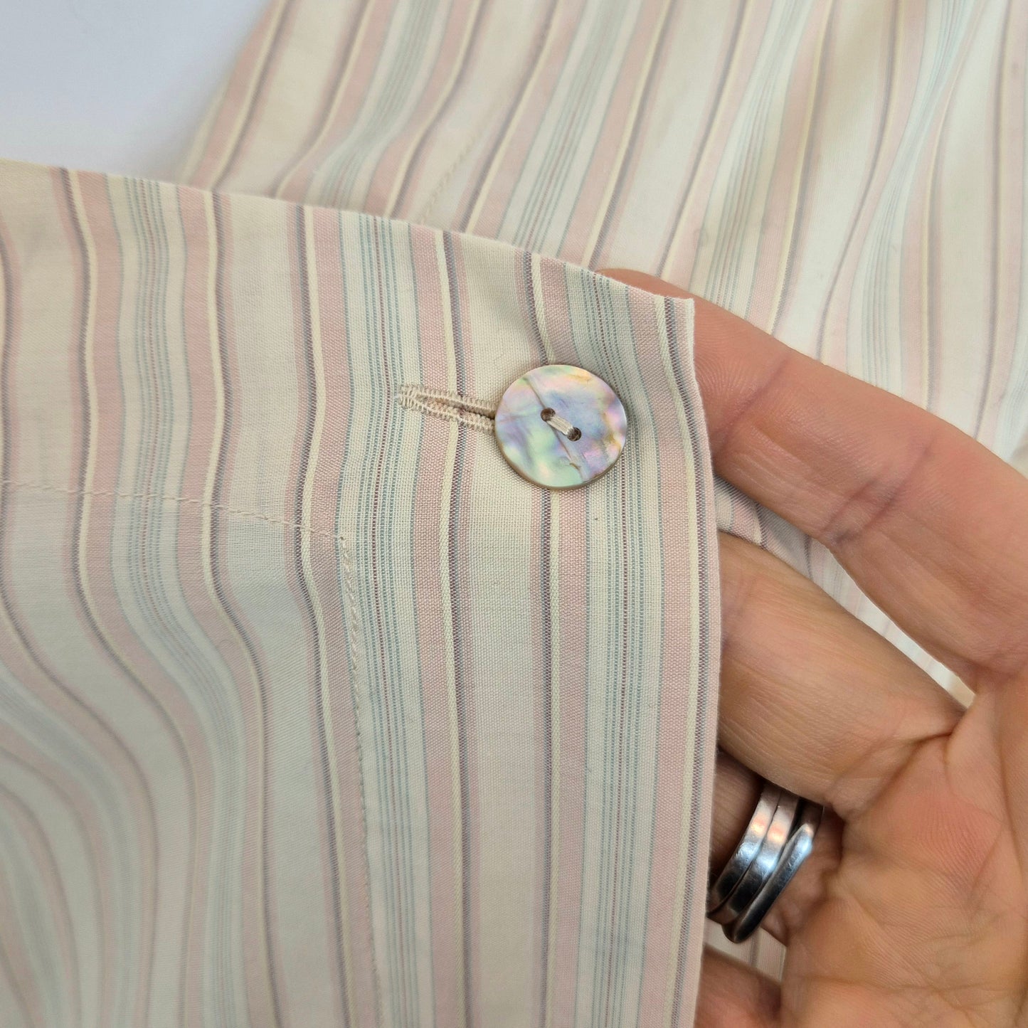 Romeo Gigli | Camicia monospalla a righe
