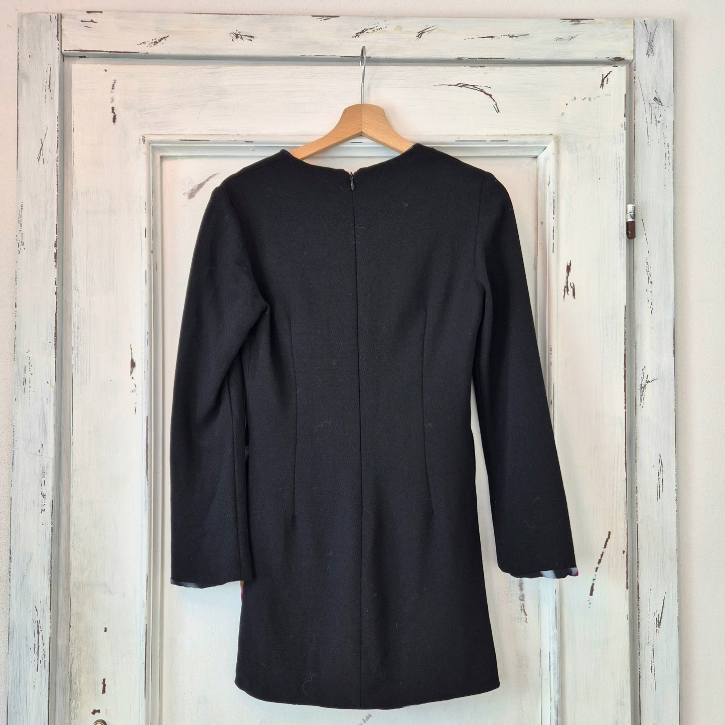 Gianni Versace Couture | Maglia lunga - Top nero con spacchi laterali