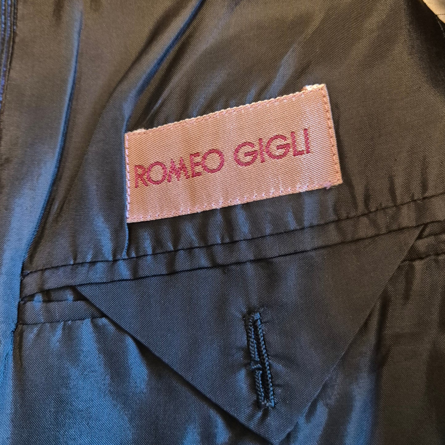 Romeo Gigli | Giacca blu cangiante 1992
