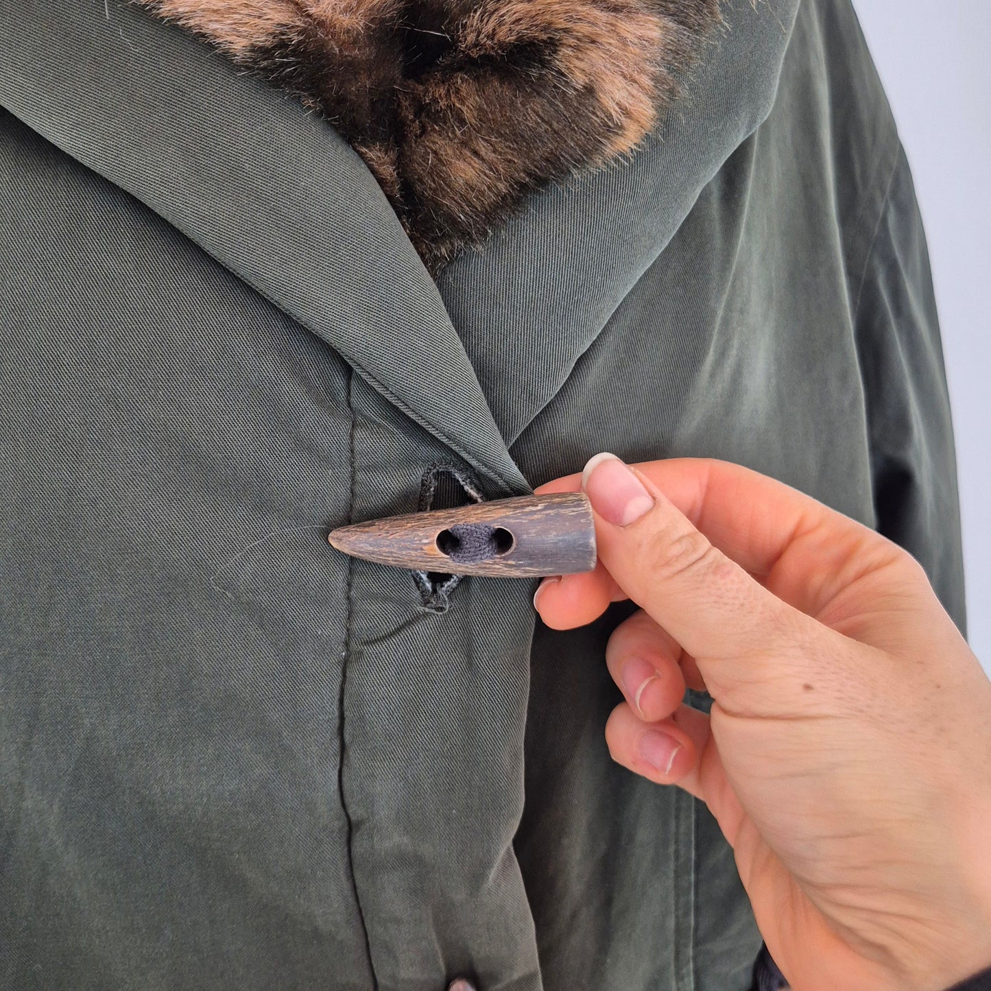 Romeo Gigli | Giubbotto verde collo leopard
