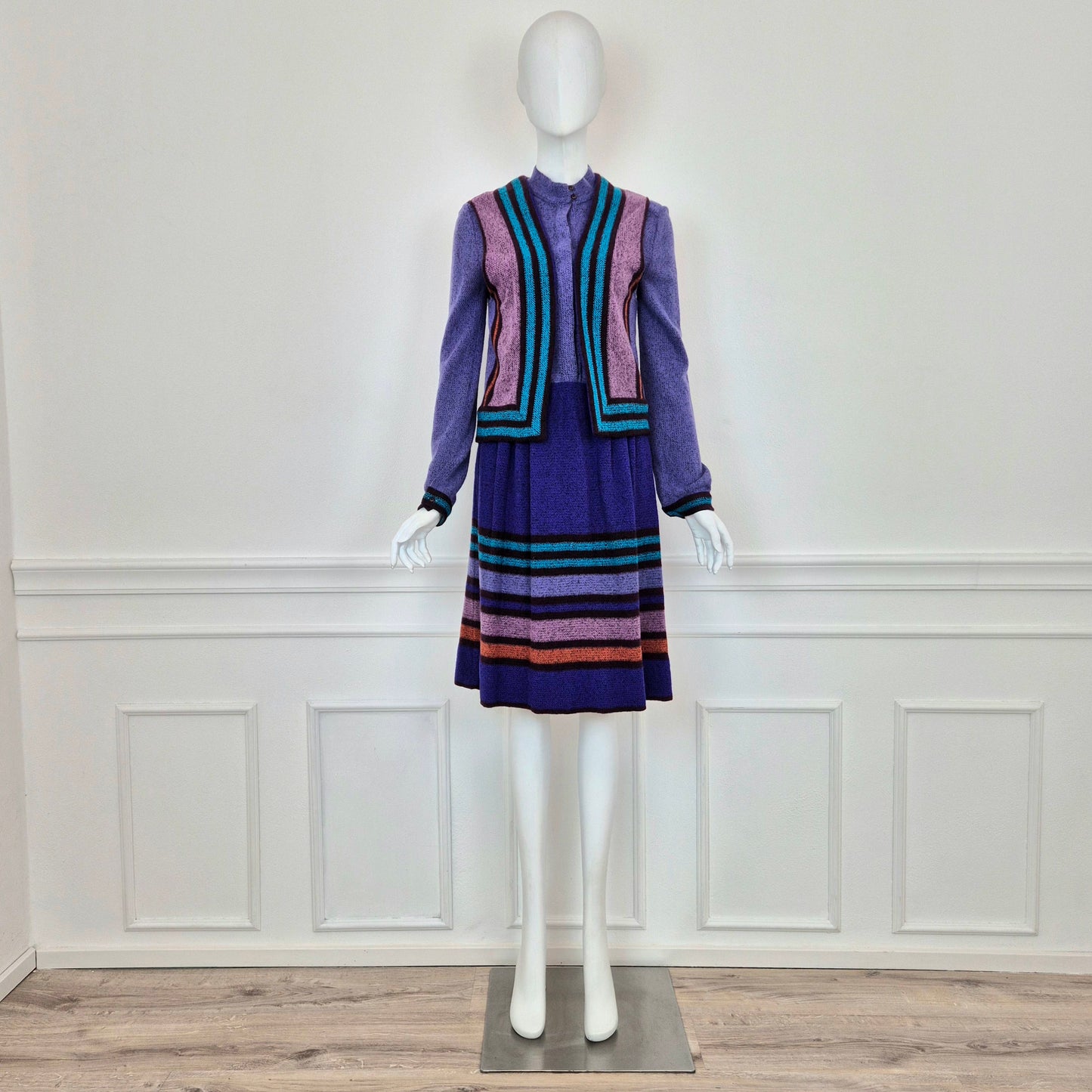 Louis Feraud | Abito vintage con gilet